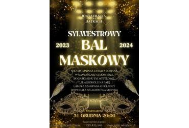 Sylwestrowy Bal Maskowy w restauracji Jatki 2.0 we Wrocławiu